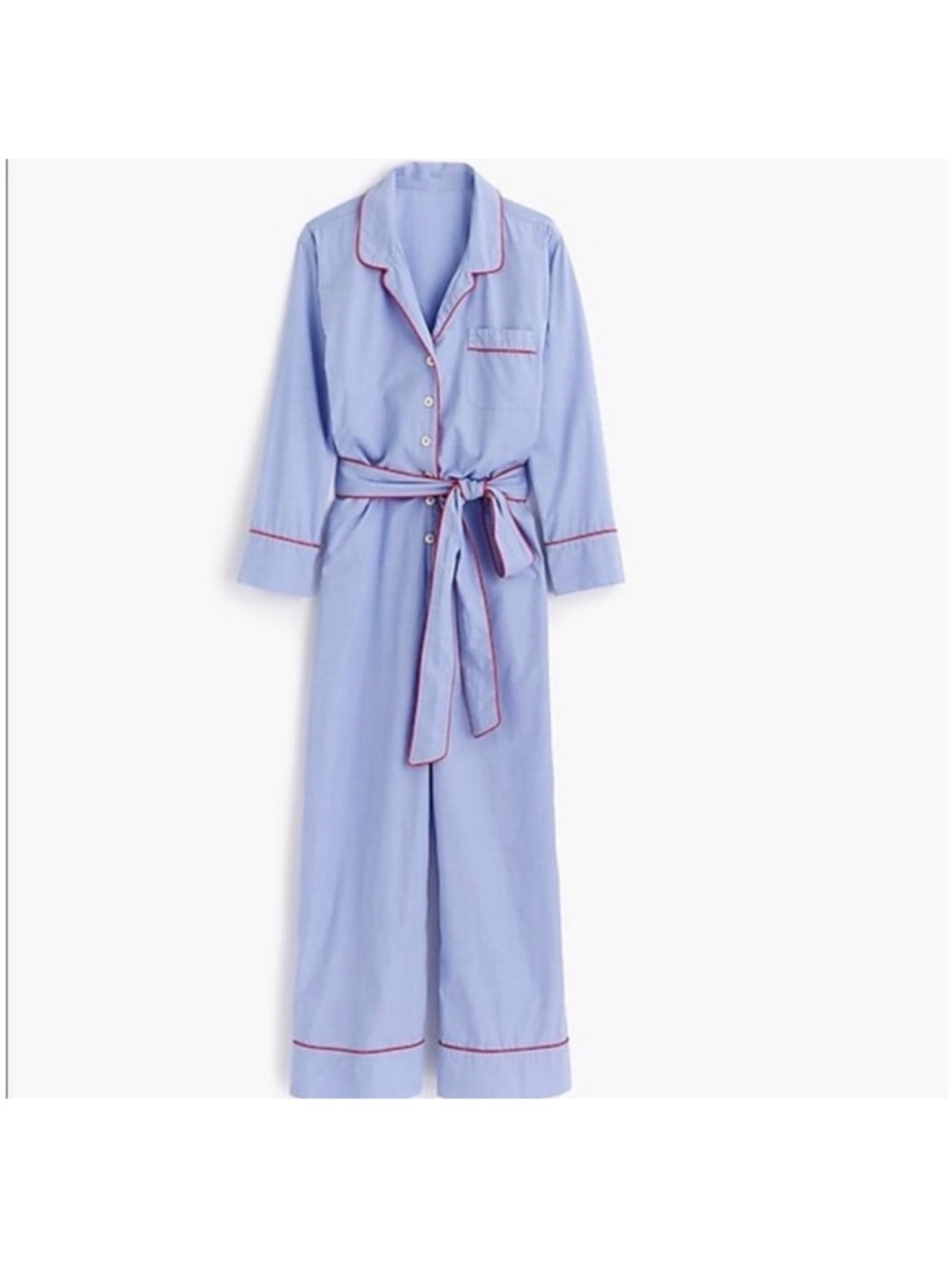 J. Crew Cotton Pajama Jumpsuit